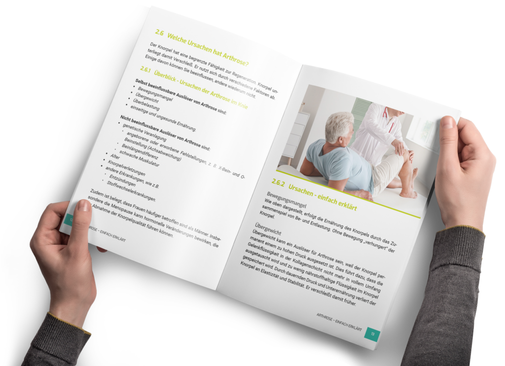 Bild einer professionell gestalteten Healthcare Broschuere mit medizinischen Informationen und ansprechendem Design 003